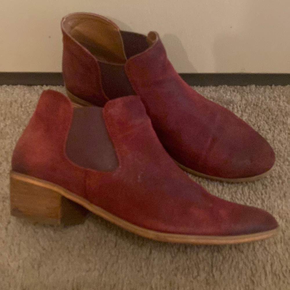 BP bootie-red!